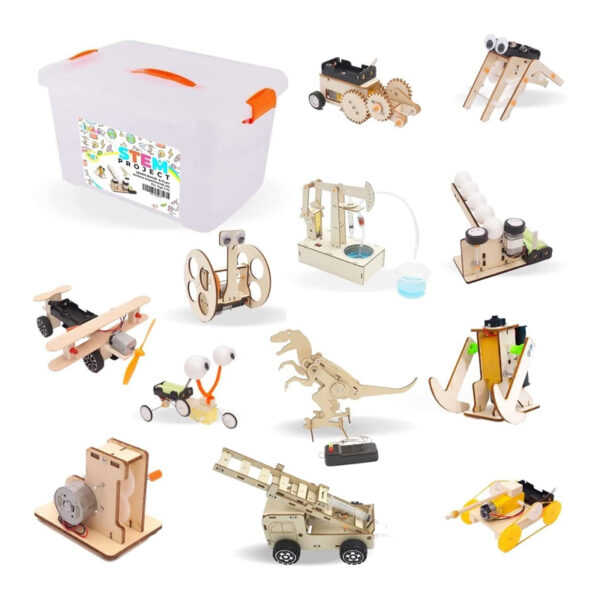 STEM Science Kit – 12 DIY Solar Experiments for Kids